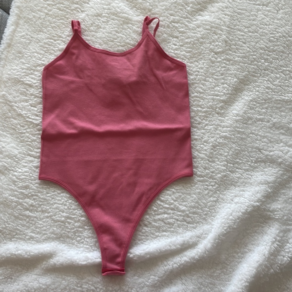 Pink Bodysuit (thong)